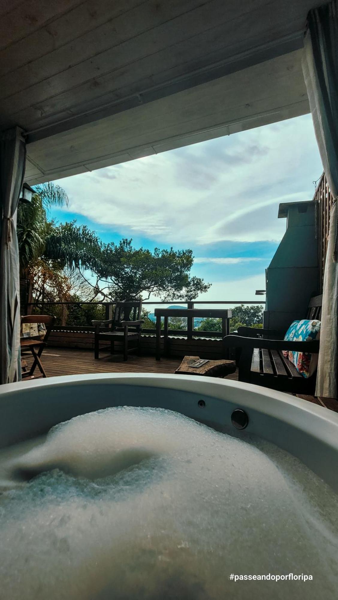 Loft Com Lago Hidro E Vista Para O Mar Florianópolis Екстериор снимка